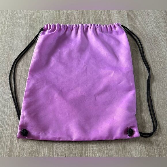 NWOT … Colorful Drawstring Backpack with 'HELLO' Print - Picture 2 of 3